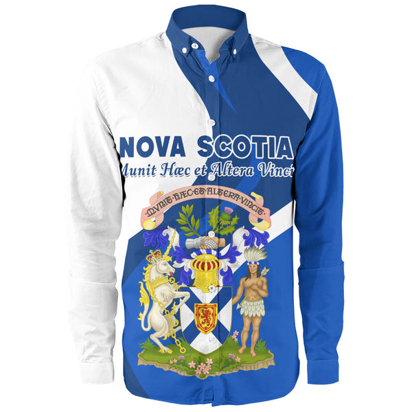 Nova Scotia Long Sleeve Shirt Crest Of Identity