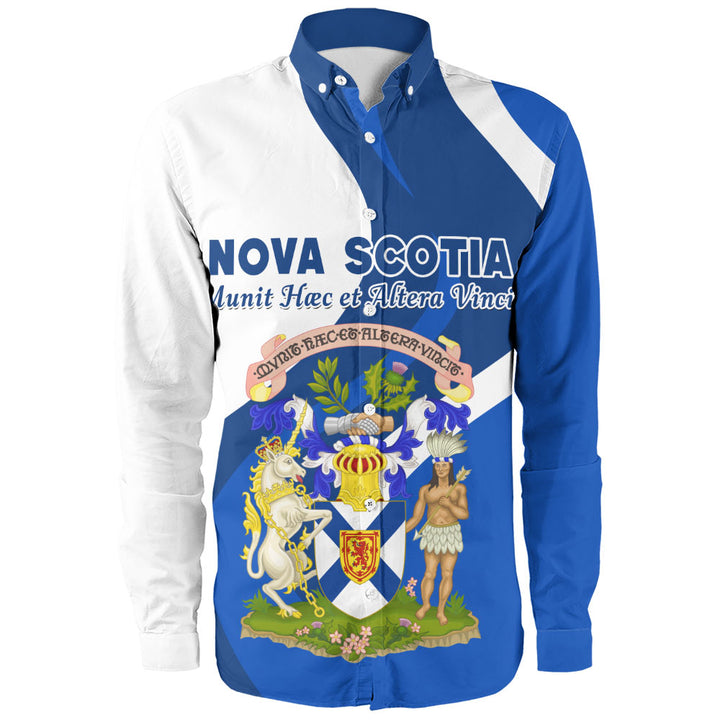 Nova Scotia Long Sleeve Shirt Crest Of Identity