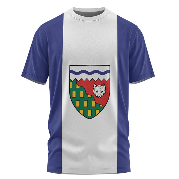 Northwest Territories T-Shirt Flag Minimalist Pride Style