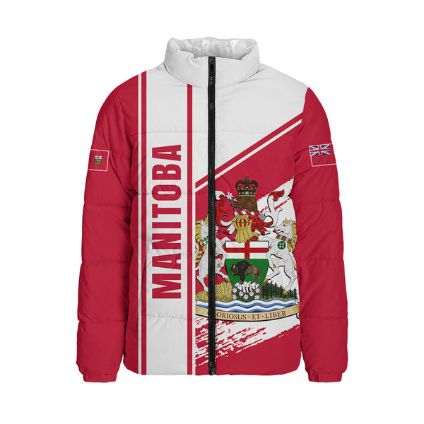 Manitoba Padded Jacket Heritage Strength Crest