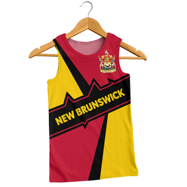 New Brunswick Tank Top Loyal True North Provincial Style