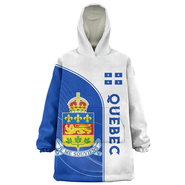 Quebec Snug Hoodie Proud Provincial Heritage