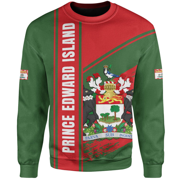 Prince Edward Island Sweatshirt Heritage Strength Crest