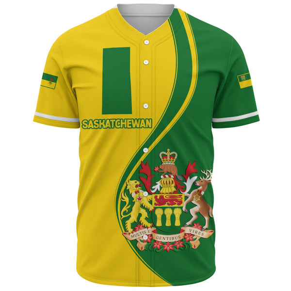 Saskatchewan Baseball Shirt Canada Territories Pride