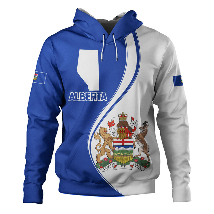 Alberta Hoodie Canada Territories Pride
