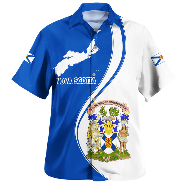 Nova Scotia Bowling Shirt Canada Territories Pride