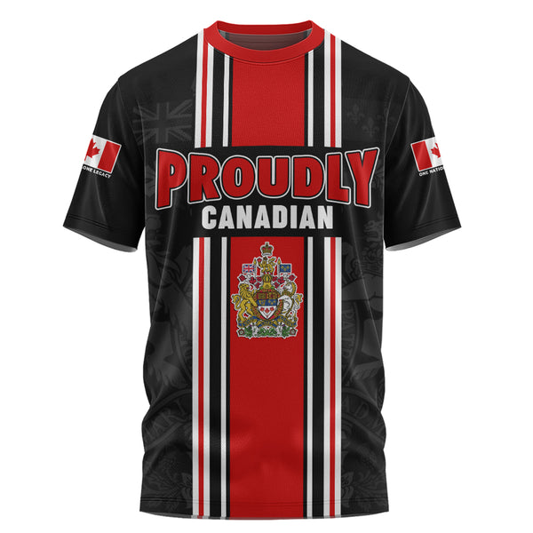 Canada T-Shirt Proud Heritage Crest Edition