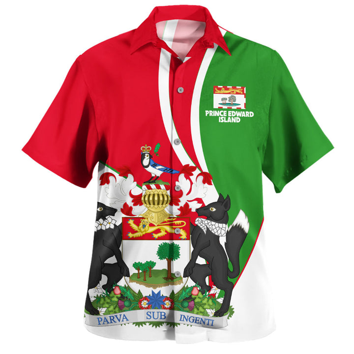 Prince Edward Island Bowling Shirt Heritage Pride Of The North