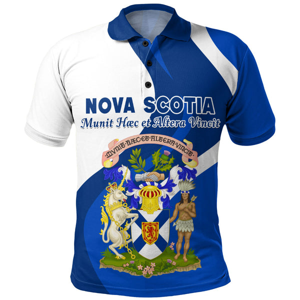 Nova Scotia Polo Shirt Crest Of Identity