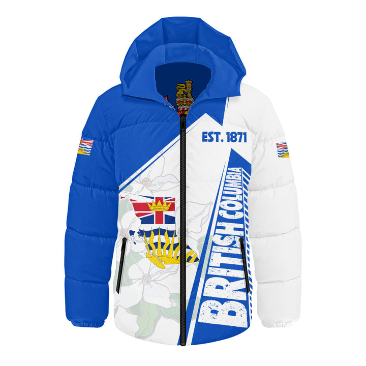 British Columbia Hooded Padded Jacket United Provinces & Territories