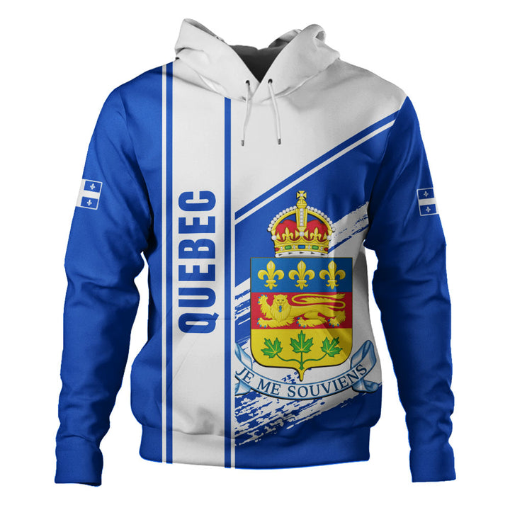 Quebec Hoodie Heritage Strength Crest