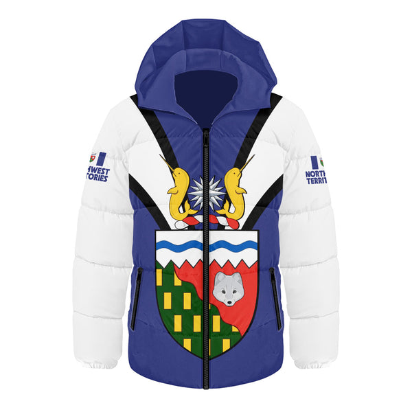 Northwest Territories Hooded Padded Jacket Proud Provinces Collection
