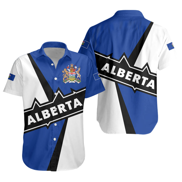Alberta Short Sleeve Shirt Loyal True North Provincial Style