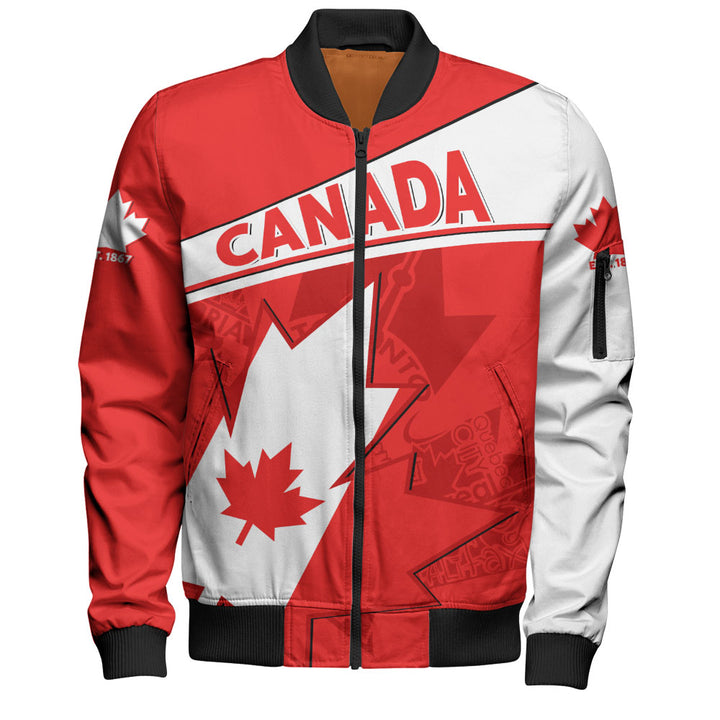 Canada Bomber Jacket Maple Pride Bold Edition
