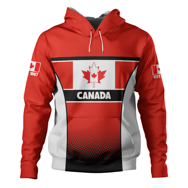 Canada Hoodie Canadian Flag Heritage