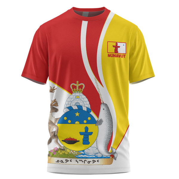 Nunavut T-Shirt Heritage Pride Of The North
