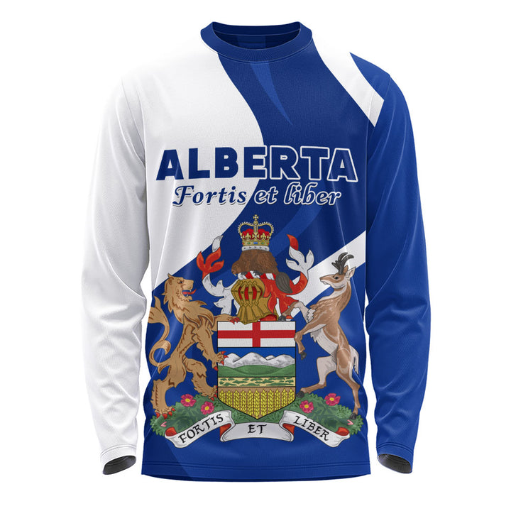 Alberta Long Sleeve T-Shirt Crest Of Identity