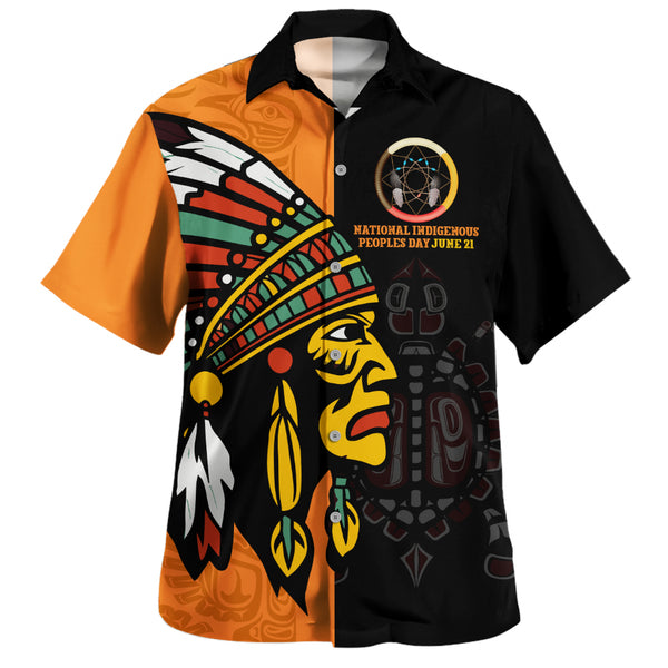 Canada Bowling Shirt Indigenous Honor June 21 Edition