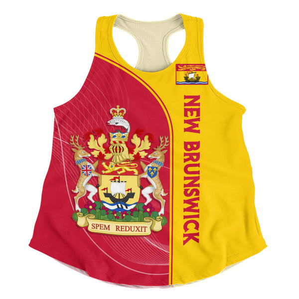 New Brunswick Women Tank Proud Provincial Heritage