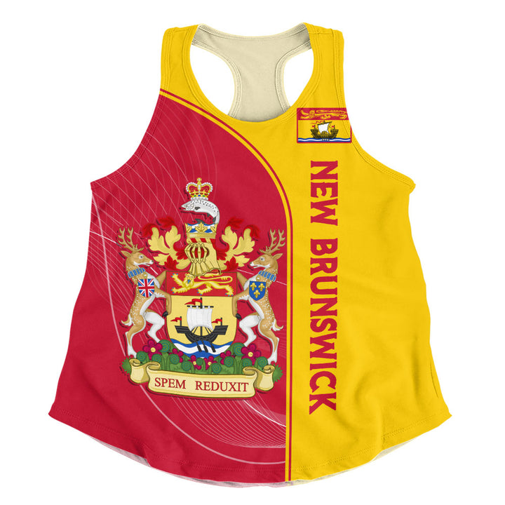 New Brunswick Women Tank Proud Provincial Heritage