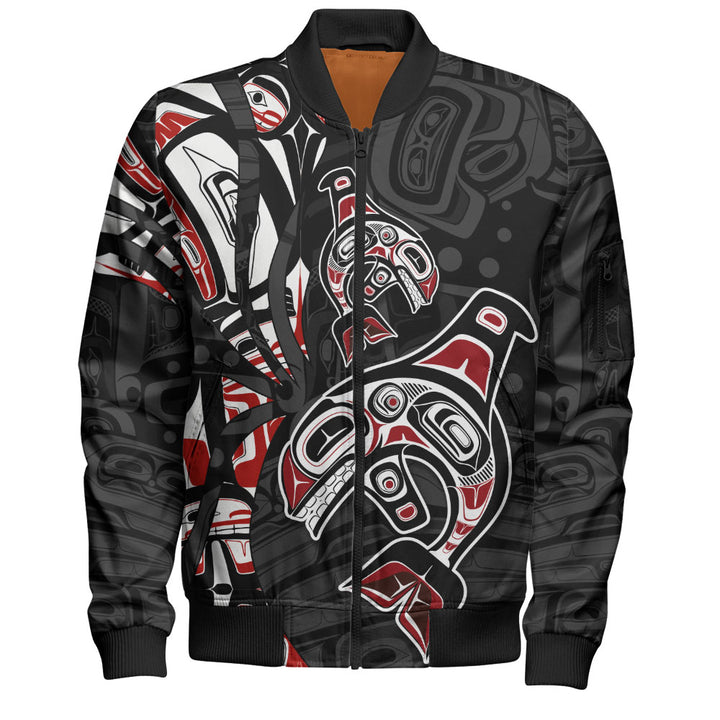 Canada Bomber Jacket Orca Spirit Of The Northwest