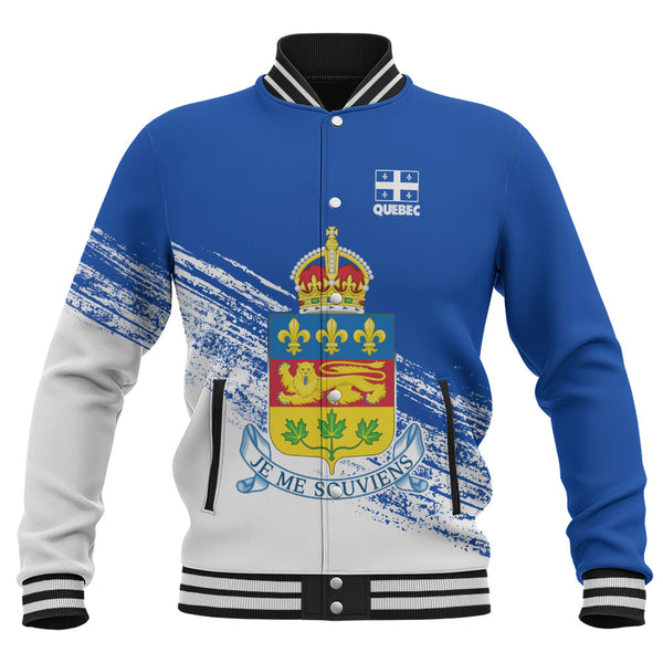 Quebec Baseball Jacket Pride Of The Provinces