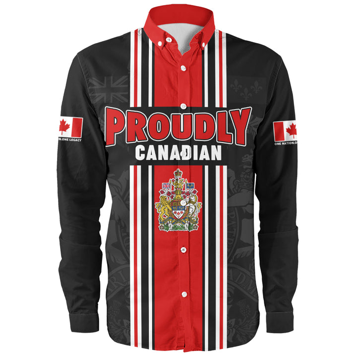 Canada Long Sleeve Shirt Proud Heritage Crest Edition