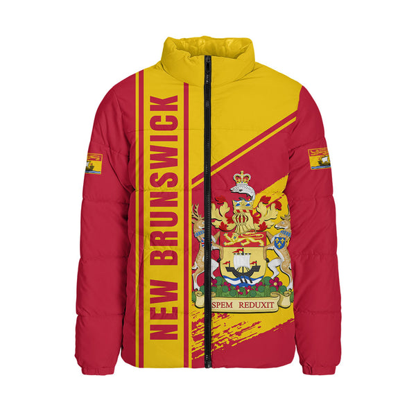 New Brunswick Padded Jacket Heritage Strength Crest