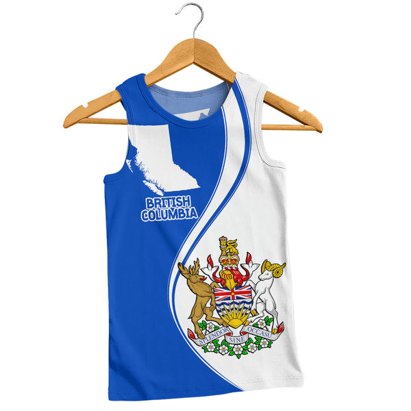British Columbia Tank Top Canada Territories Pride