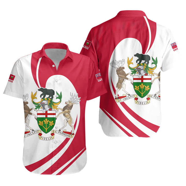 Ontario Short Sleeve Shirt Legacy Of The Noble Spirit