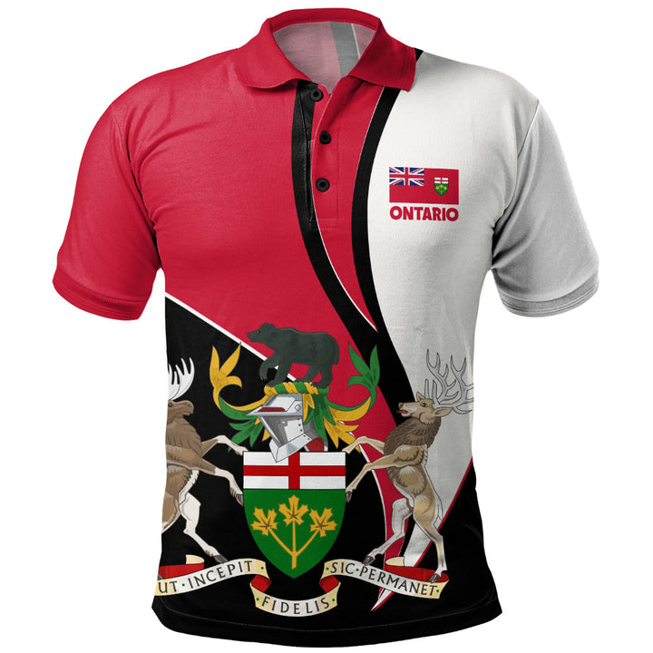 Ontario Polo Shirt Heritage Pride Of The North