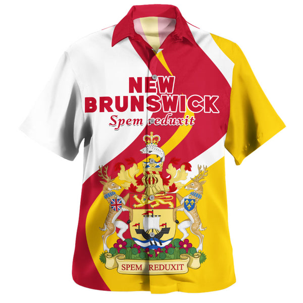 New Brunswick Bowling Shirt Crest Of Identity