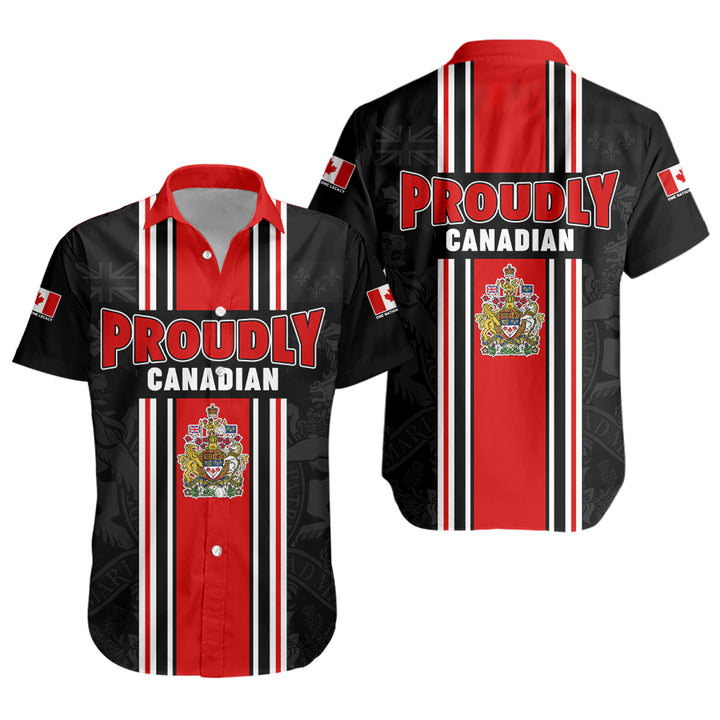 Canada Short Sleeve Shirt Proud Heritage Crest Edition