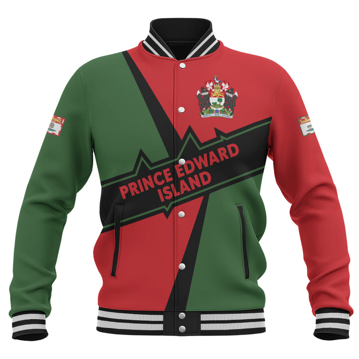 Prince Edward Island Baseball Jacket Loyal True North Provincial Style