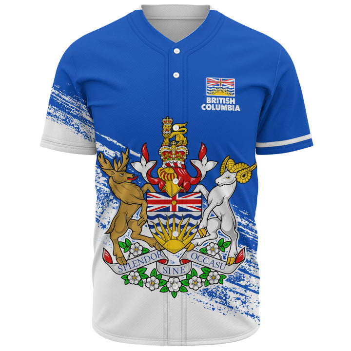 British Columbia Baseball Shirt Pride Of The Provinces