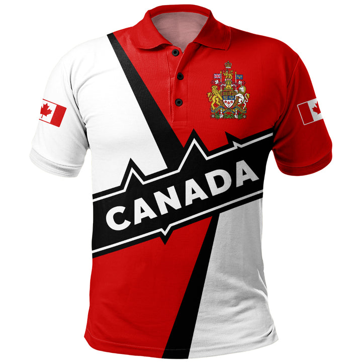 Canada Polo Shirt Loyal True North Style