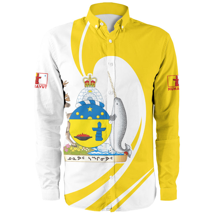 Nunavut Long Sleeve Shirt Legacy Of The Noble Spirit