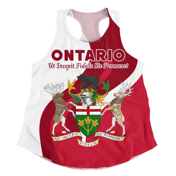 Ontario Women Tank Crest Of Identity