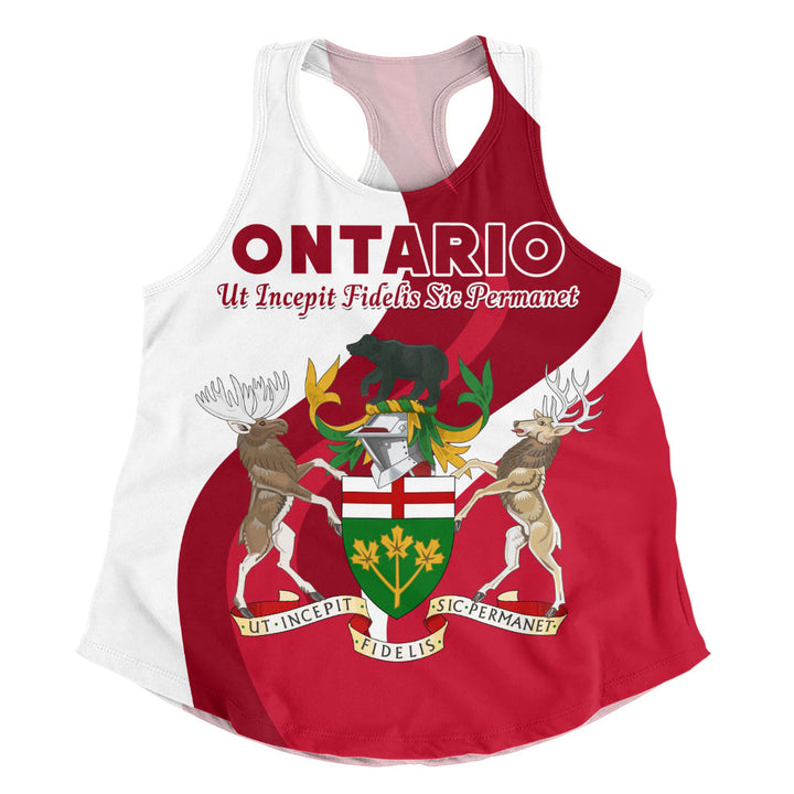Ontario Women Tank Crest Of Identity