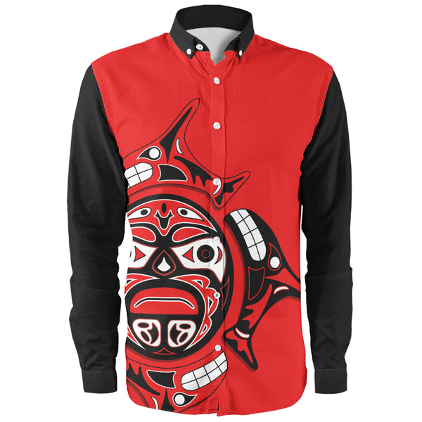 Canada Long Sleeve Shirt Echoes Of The Sun Indigenous Pride