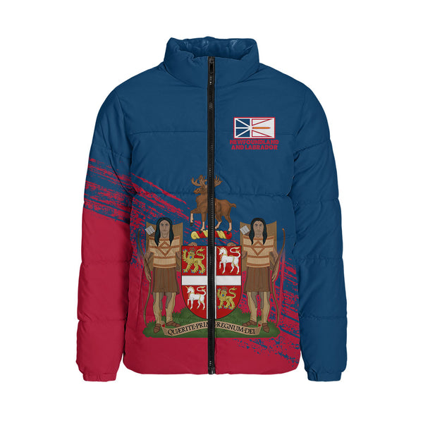 Newfoundland & Labrador Padded Jacket Pride Of The Provinces