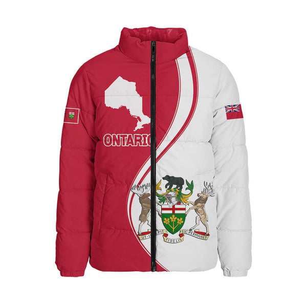 Ontario Padded Jacket Canada Territories Pride
