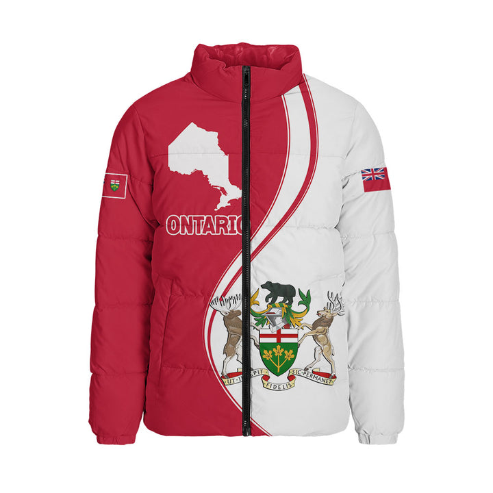 Ontario Padded Jacket Canada Territories Pride