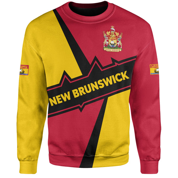 New Brunswick Sweatshirt Loyal True North Provincial Style