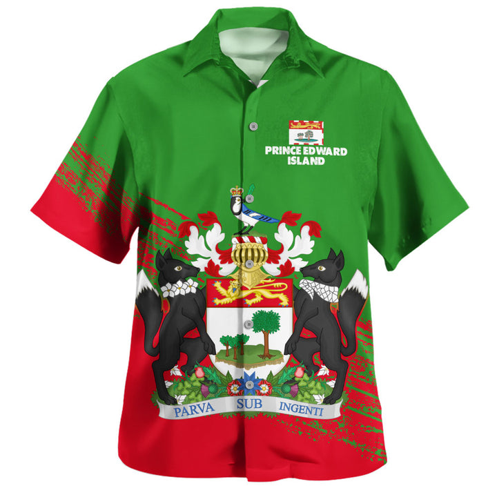 Prince Edward Island Bowling Shirt Pride Of The Provinces