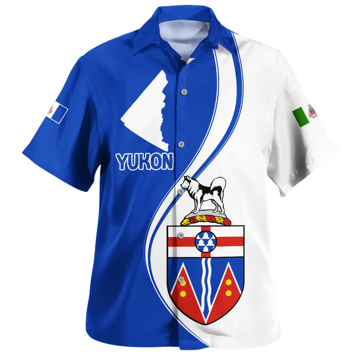 Yukon Bowling Shirt Canada Territories Pride