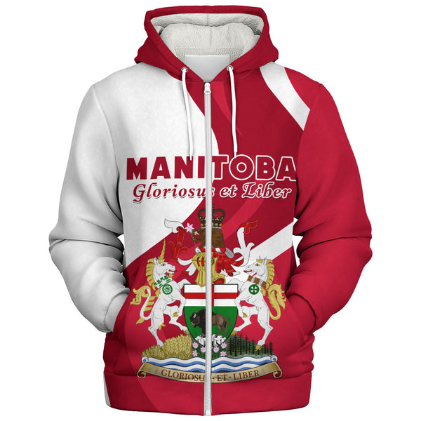 Manitoba Sherpa Hoodie Crest Of Identity