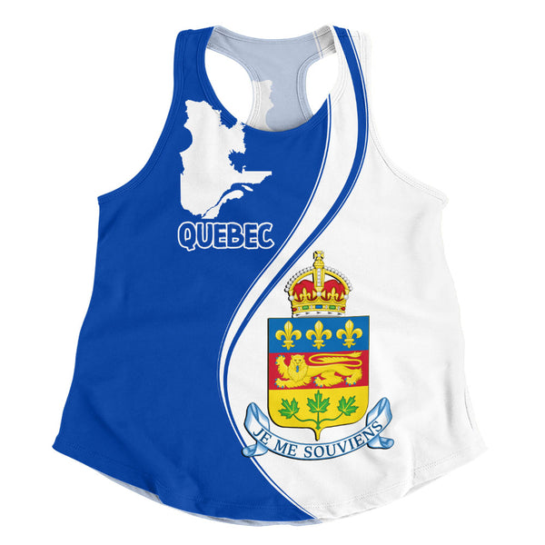Quebec Women Tank Canada Territories Pride