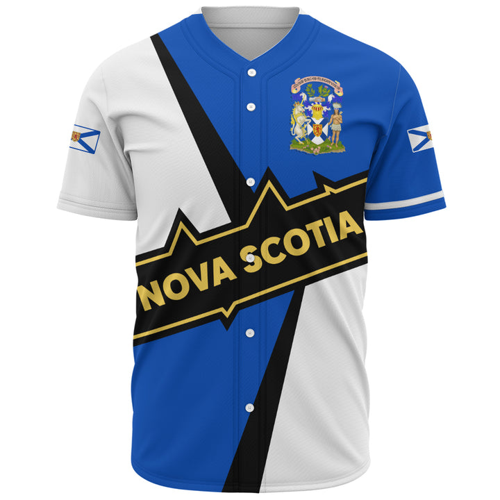 Nova Scotia Baseball Shirt Loyal True North Provincial Style