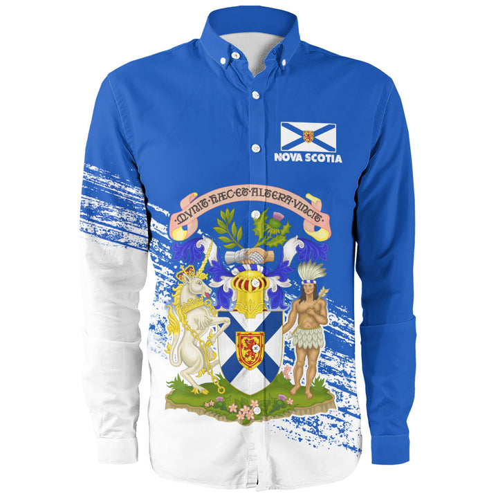 Nova Scotia Long Sleeve Shirt Pride Of The Provinces